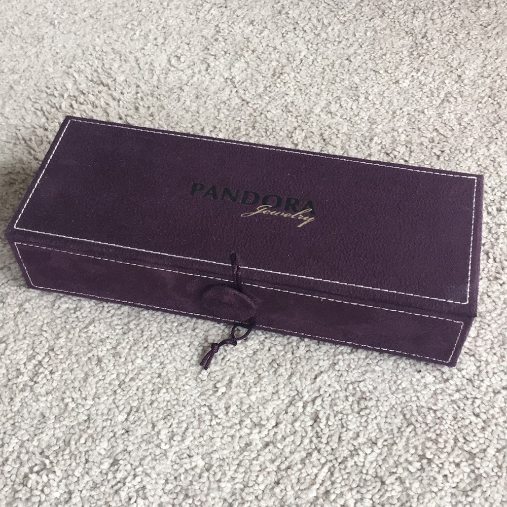 Pandora limited edition suede storage box case